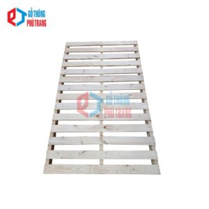 giường pallet gỗ thông