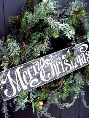 trang tri noel bang pallet go cu