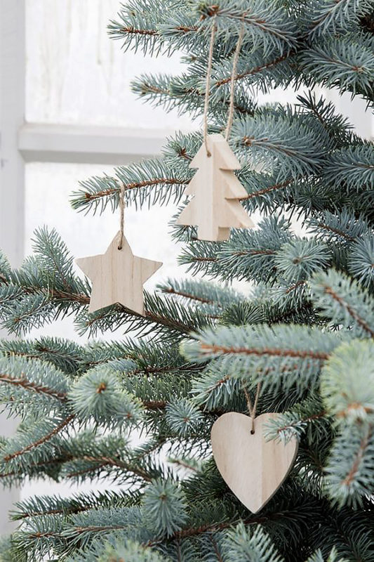 trang tri noel bang pallet go cu