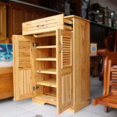 Tủ gỗ thông ghép