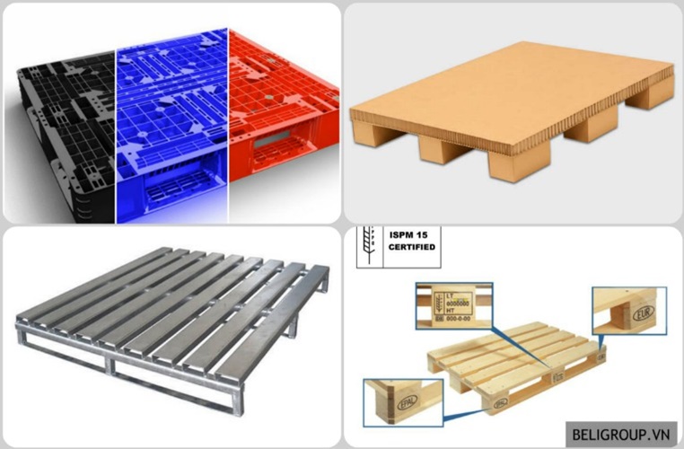 Các loại pallet phổ biến