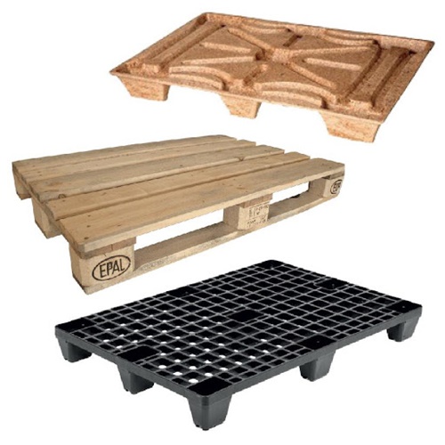 Pallet giấy, pallet gỗ và pallet nhựa