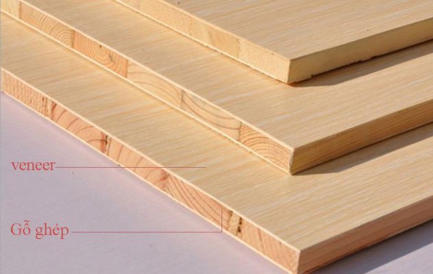Gỗ ghép phủ veneer