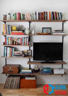 Kệ mộc cho khu vực giải trí