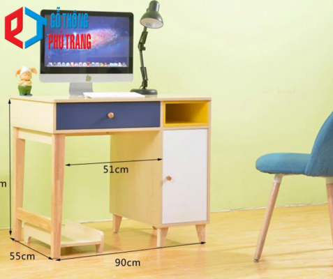 ban lam viec go pallet don gian