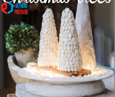 cây thông bằng gỗ