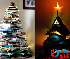 cây thông noel gỗ