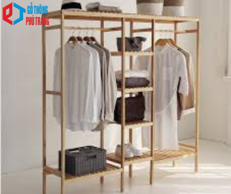 tủ quần áo gỗ thông
