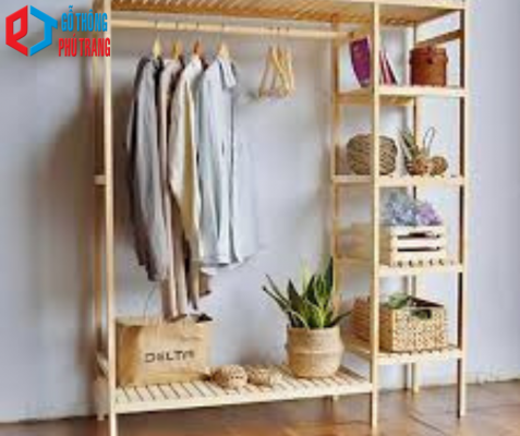 tủ quần áo gỗ thông