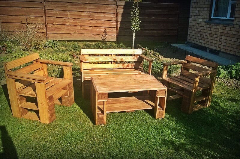 cách đóng bàn ghế bằng gỗ thông