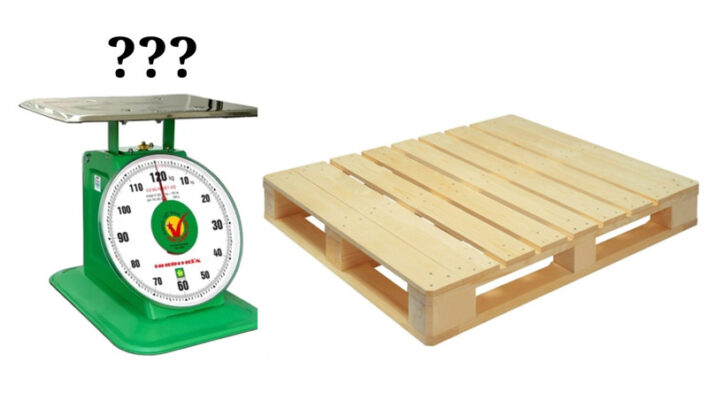 Pallet gỗ nặng bao nhiêu kg