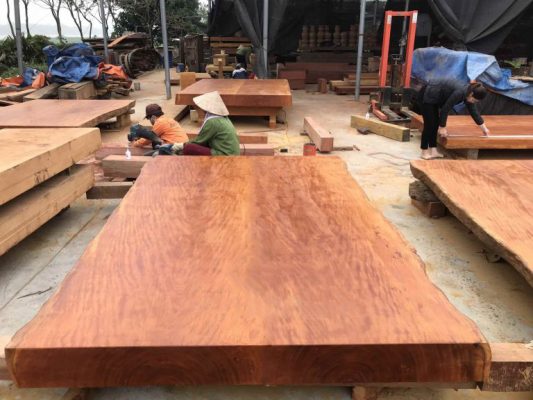 Màu sắc gỗ Cẩm Lai Nam Phi