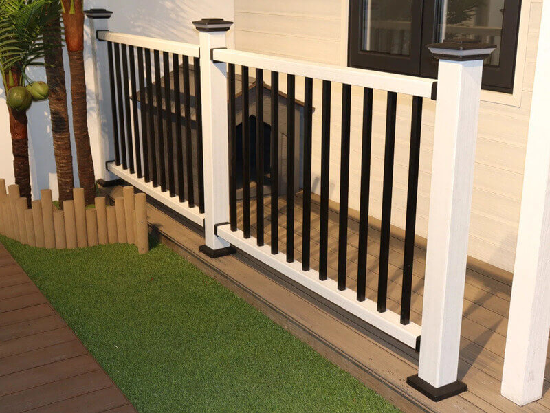 Lan can gỗ chống cháy