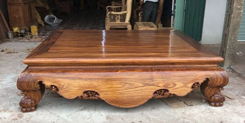 Nội thất gỗ Hương Nam Phi đá