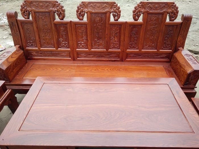 Nội thất gỗ Hương Nam Phi