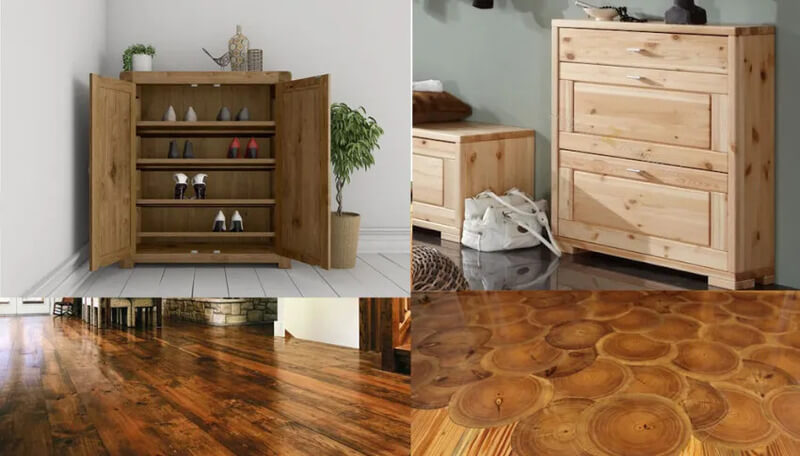 Nội thất gỗ Thông nàng