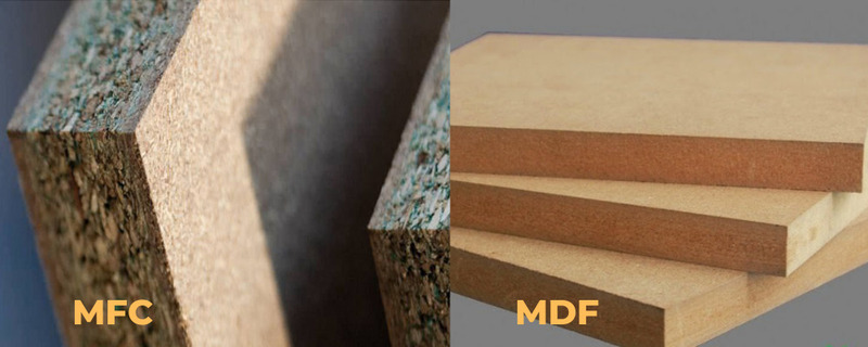 Gỗ MFC và MDF