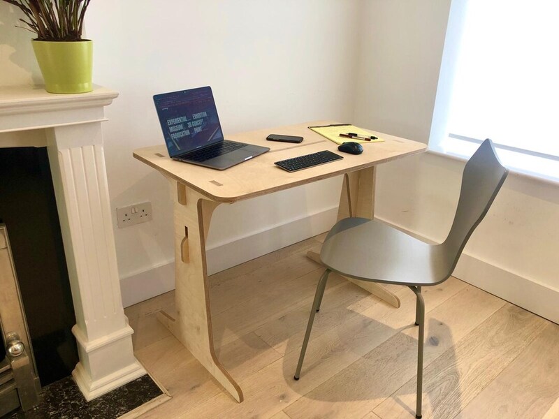 bàn học bằng ván ép giá rẻ