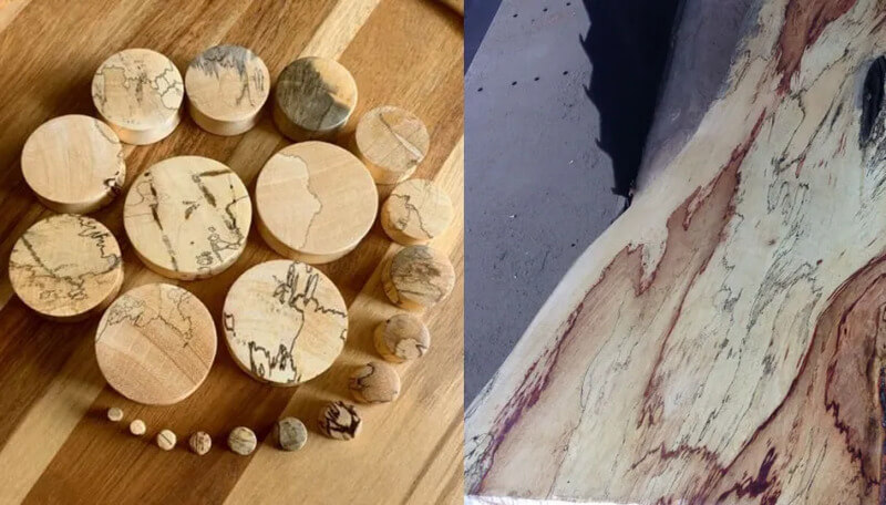 Đồ dùng làm từ gỗ cây me