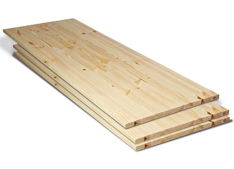 Gỗ cao su ghép thanh