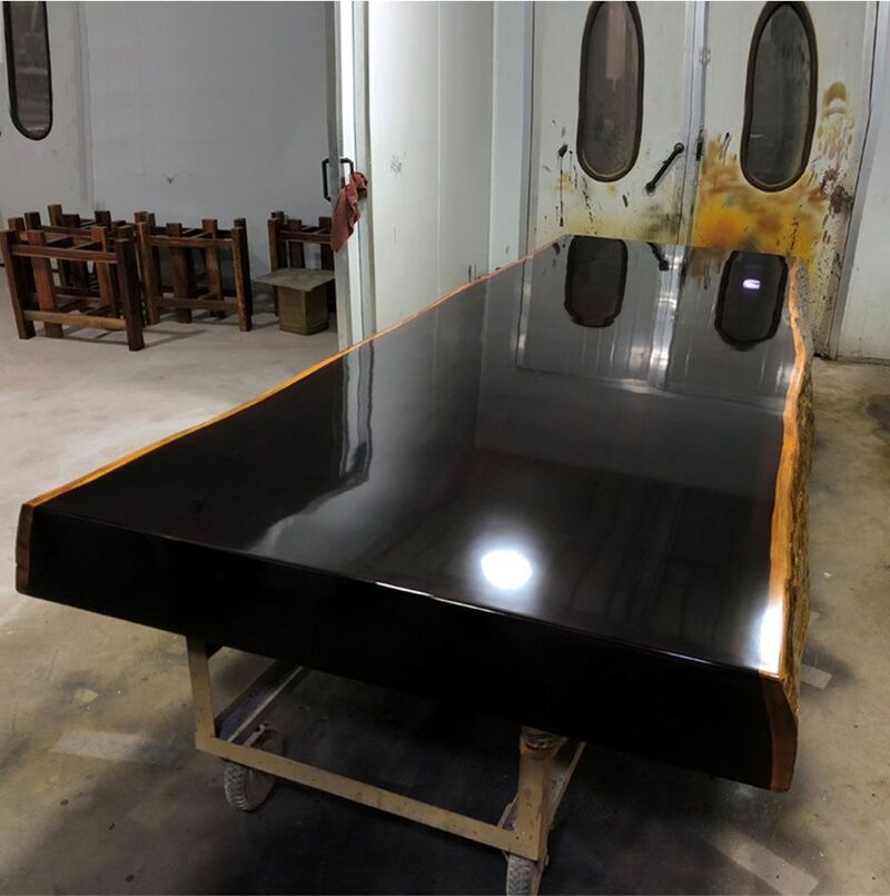 Gỗ mun đen nguyên tấm