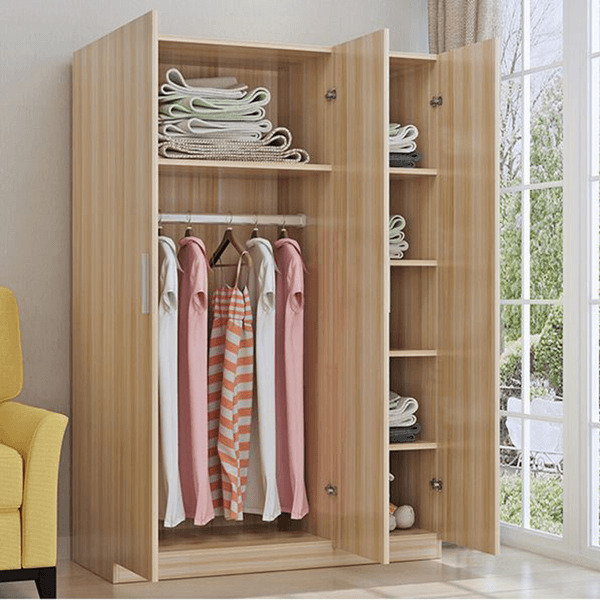 Mẫu tủ quần áo bằng ván ép