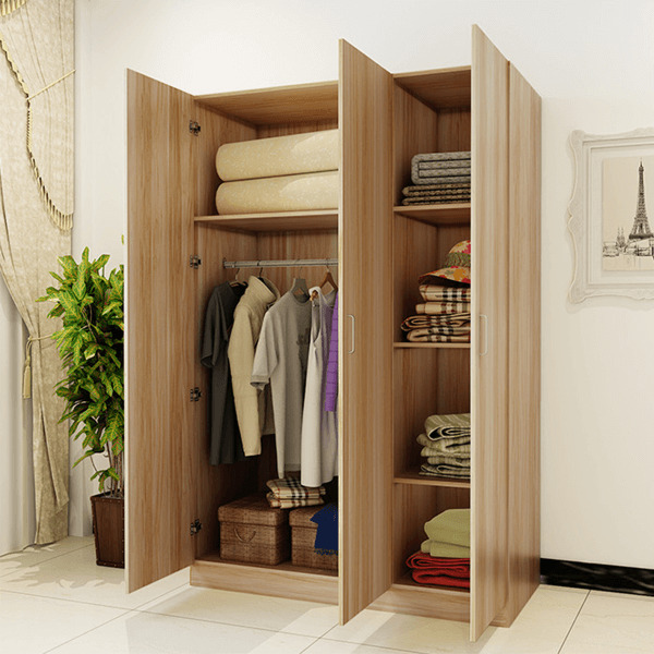 Mẫu tủ quần áo bằng ván ép