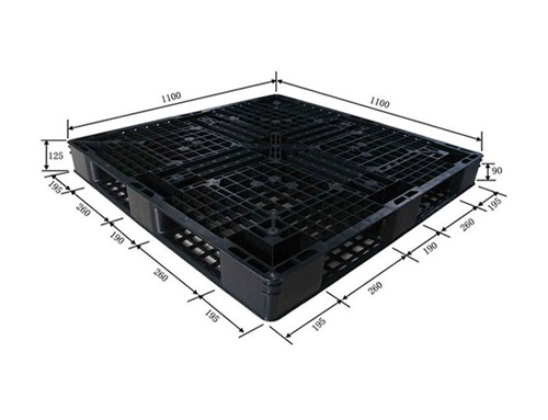 Pallet nhựa kích thước 1000x1000 màu đen