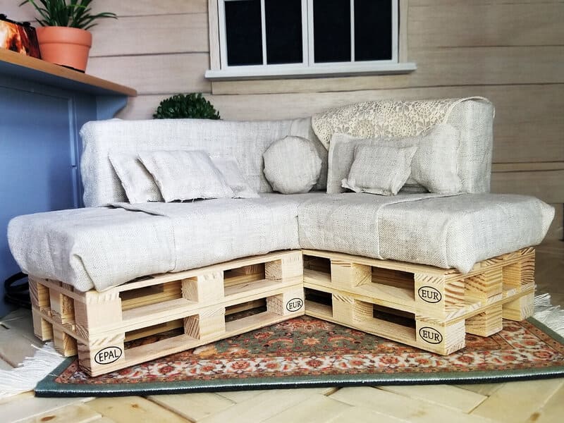 Sofa pallet gỗ