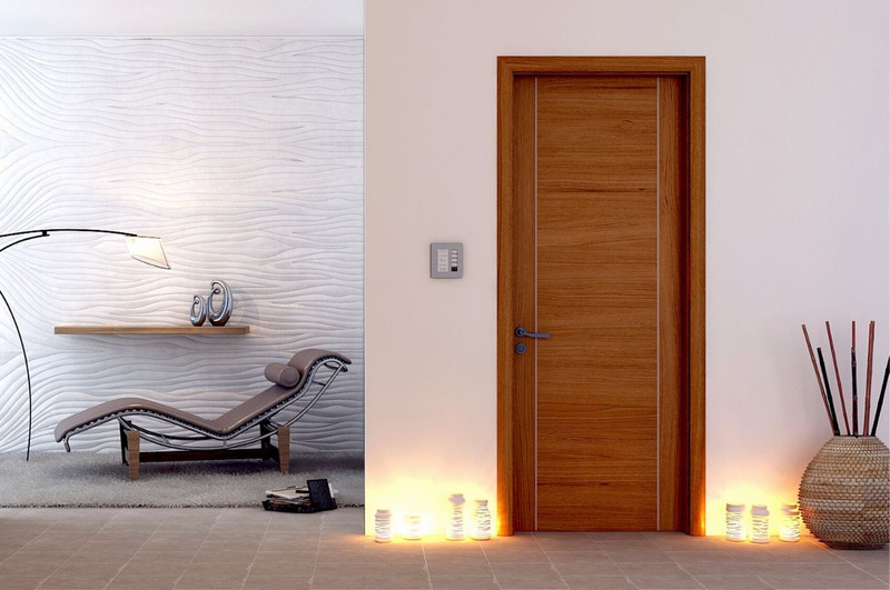 Cửa gỗ HDF Veneer dẻo dai, dễ dàng uốn cong để tạo nên đa dạng sản phẩm