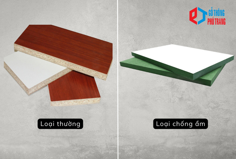 Phân loại gỗ MFC phủ Melamine