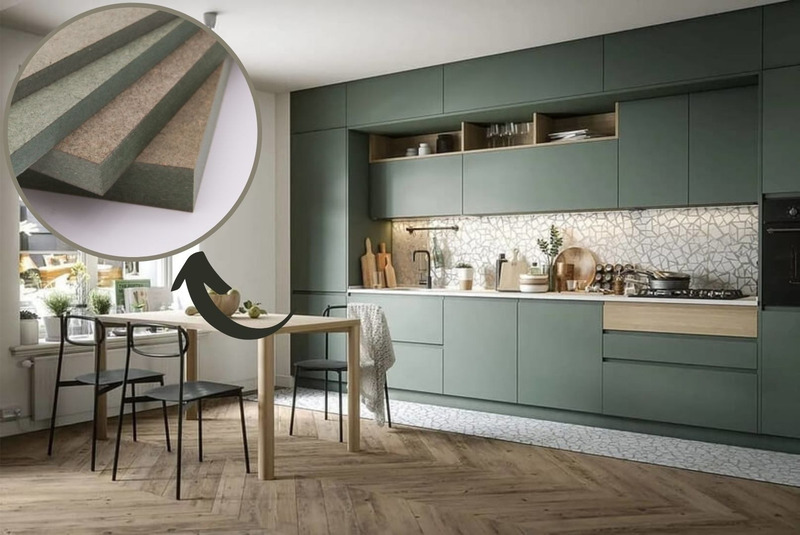 Thiết kế tủ bếp với gam màu trung tính phù hợp với nhiều khách hàng tiêu dùng