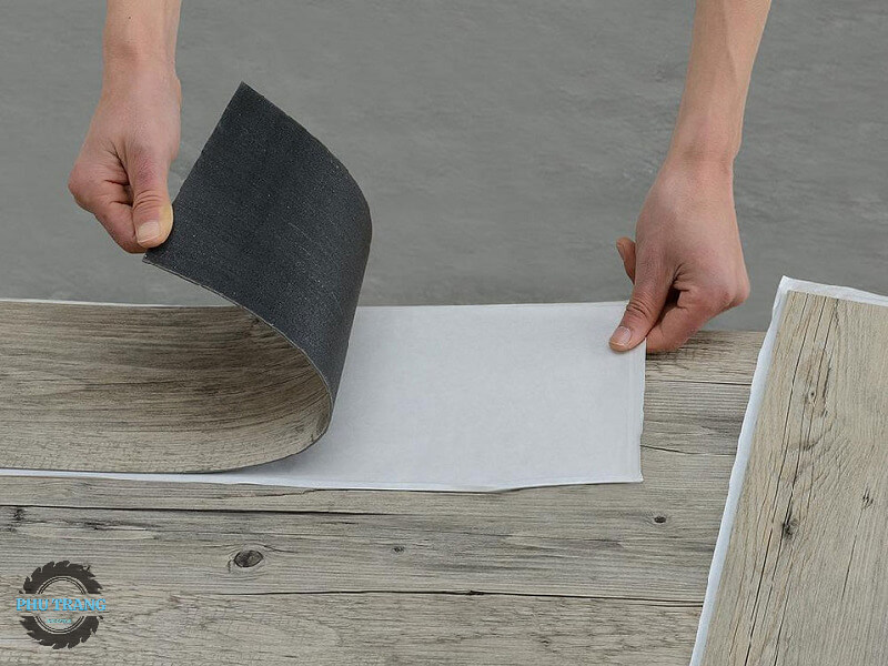 Sàn nhựa Vinyl dán keo