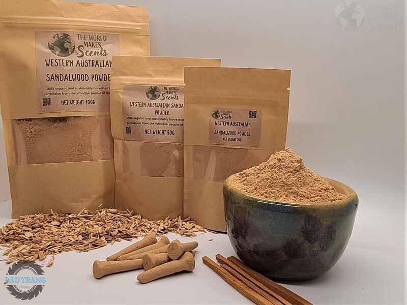 Bột gỗ thông làm nhang