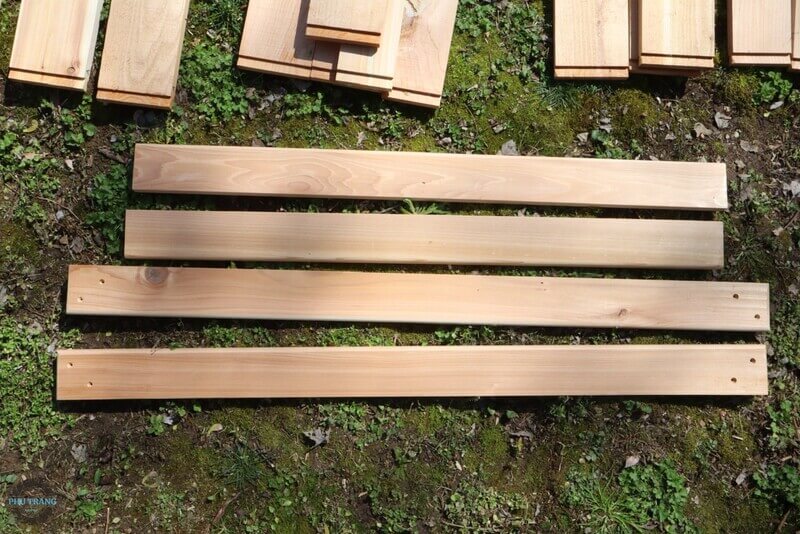 Tấm gỗ Pallet dùng để đóng giường