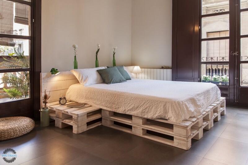 Ưu điểm khi sử dụng giường ngủ gỗ pallet