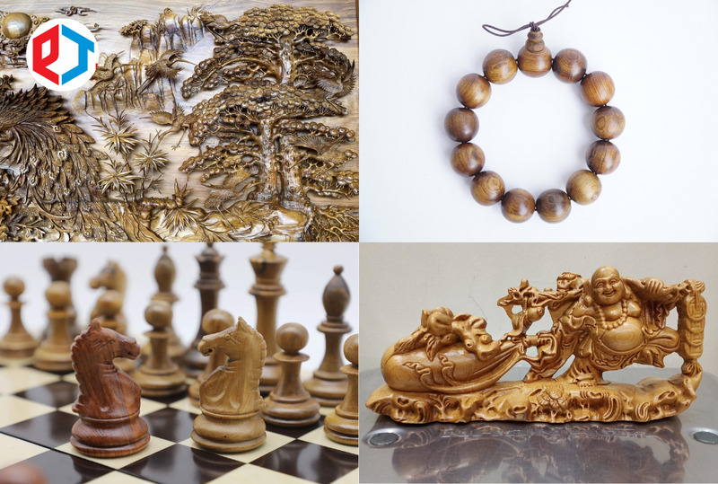 Đồ vật trang trí gỗ bách xanh