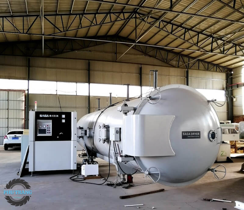 Lò sấy gỗ công nghiệp chân không