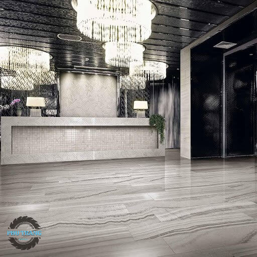 Sàn gỗ laminate vân đá