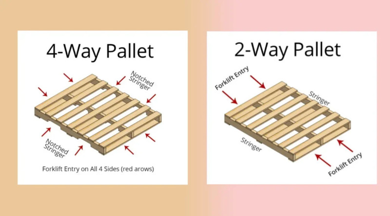 Pallet gỗ 4 chiều nâng và 2 chiều nâng