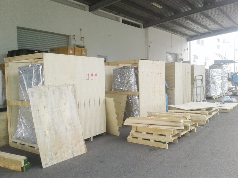 Ván ép chịu nước đóng gói kiện hàng