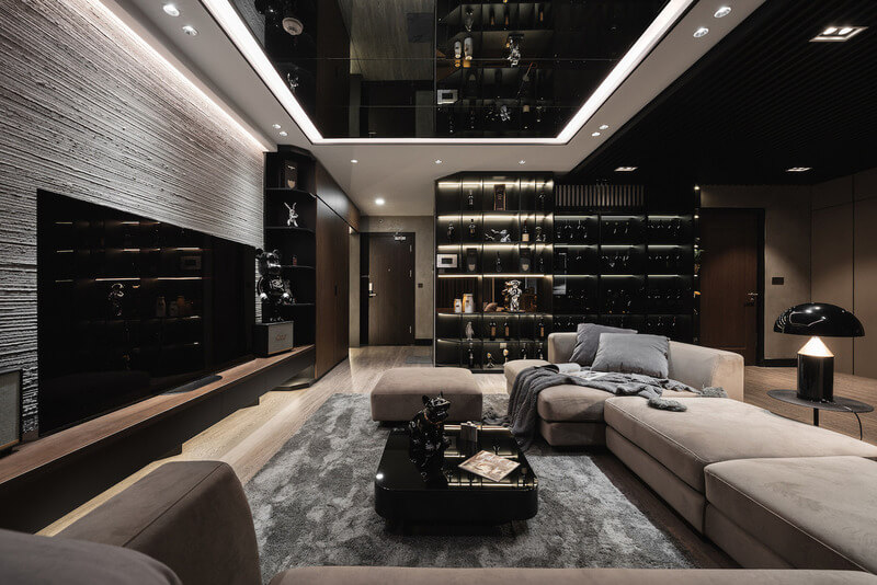 Trang trí phòng khách đẹp với gương