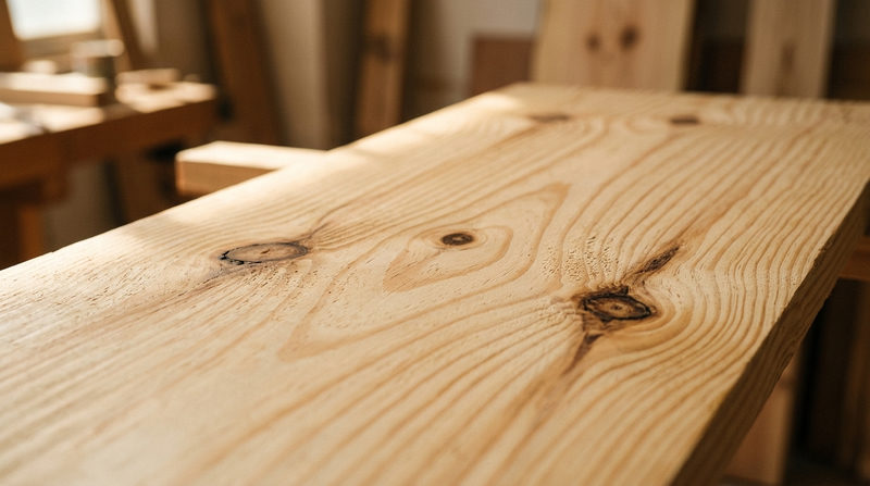 Đặc điểm nổi bật và tính chất vật lý của gỗ thông