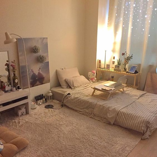 Giường pallet sát đất – lựa chọn thông minh cho những căn phòng nhỏ