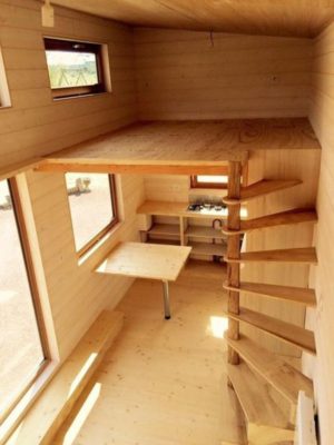 Thiết kế hữu ích cho không gian nhỏ với toàn bộ tiện ích căn bản đều được tích hợp