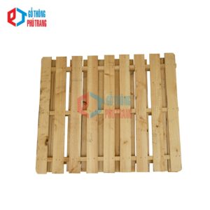 pallet gỗ thông 110 cm x 130cm đố khuyết