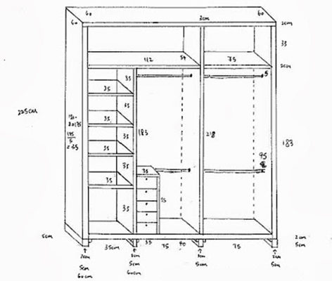 Khi làm nội thất gỗ thông nên có bản thiết kế/vẽ sẽ dễ chuẩn bị đồ dùng, nguyên liệu chế tác hơn