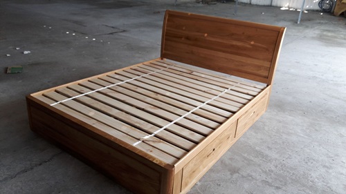 giá giường gỗ 1m6