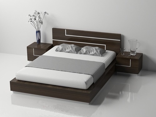 giá giường gỗ ép