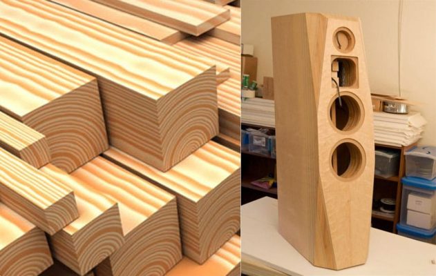 ván ép đóng thùng loa